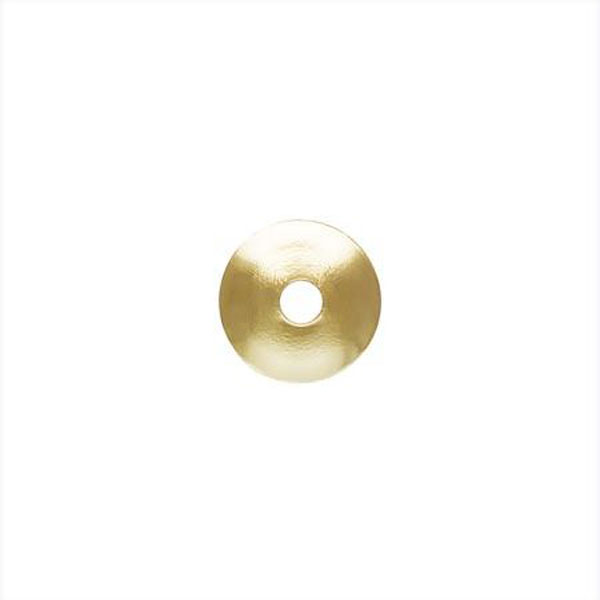 14 K Gold Filled Kralenkapje, 3 mm, per 10 stuks