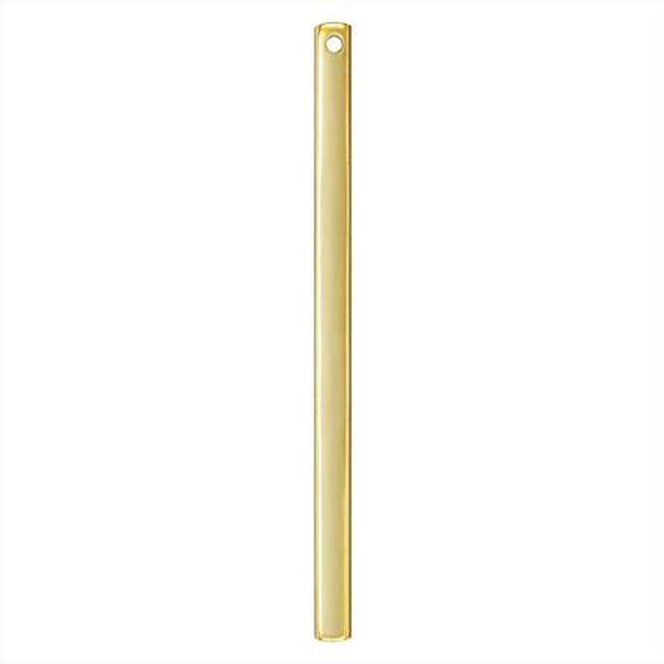 14 K Gold Filled hanger, staafje, 38.1 x 2.5 mm, verpakt per stuk