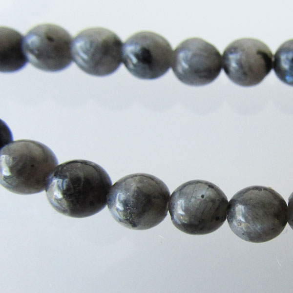 Labradoriet, 4.5 mm, rond, per streng