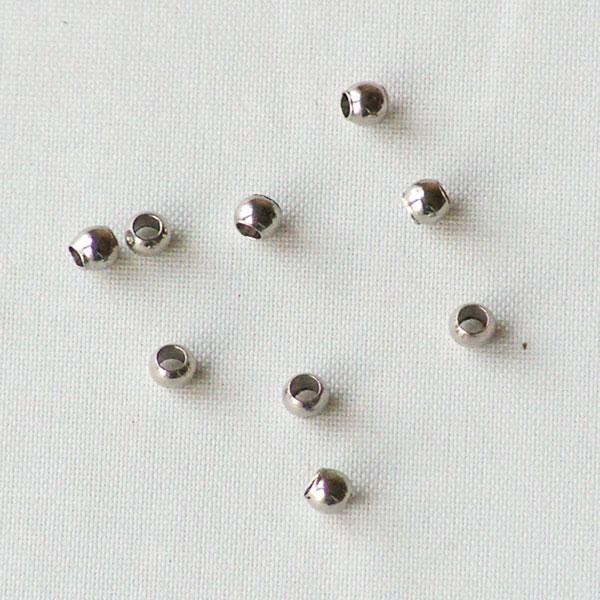 Edelstaal RVS kraal (316), 5 x 4 mm, verpakt per 10 stuks