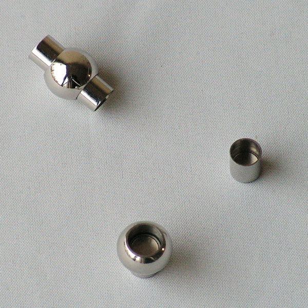 Edelstalen RVS magneetslot, 19 x 12 mm, per stuk