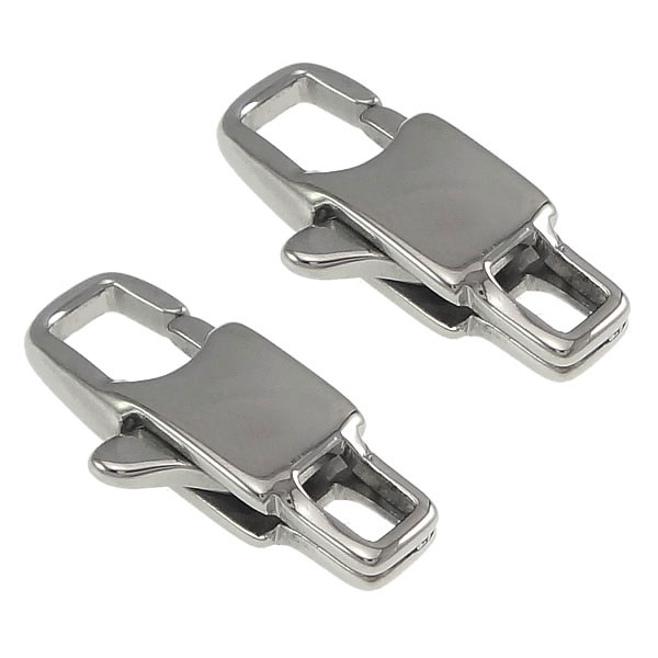 Edelstalen (316) RVS slot, 15 x 7 x 3.5 mm