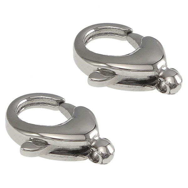 Edelstalen (316) RVS slot, 10 x 12 x 4 mm, OP = OP !